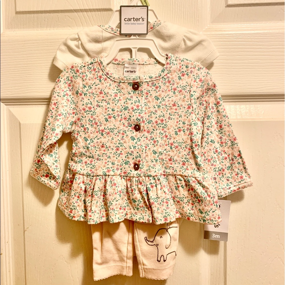 🎀 Baby Girl 3 Pieces 🌸